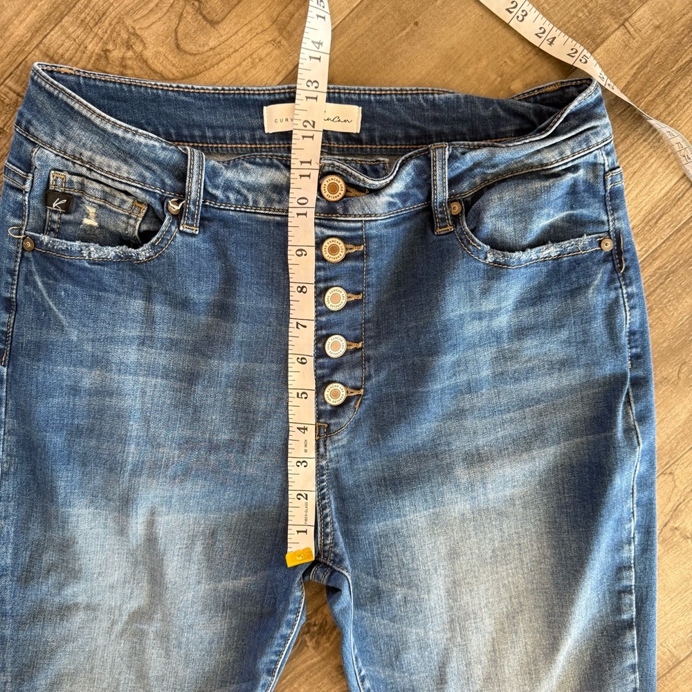 Kancan Curvy skinny denim jeans size 13/30 - Picture 4 of 12